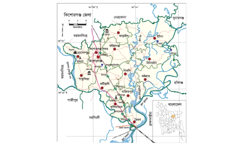 কিশোরগঞ্জ জেলার উপজেলা কয়টি