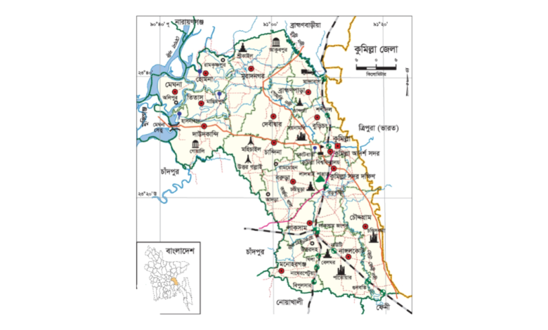 কুমিল্লা জেলার উপজেলা কয়টি