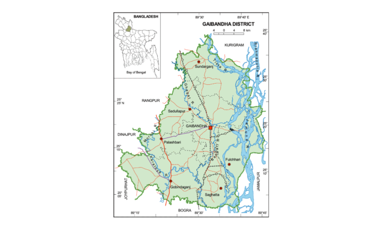 গাইবান্ধা জেলার থানা সমূহ