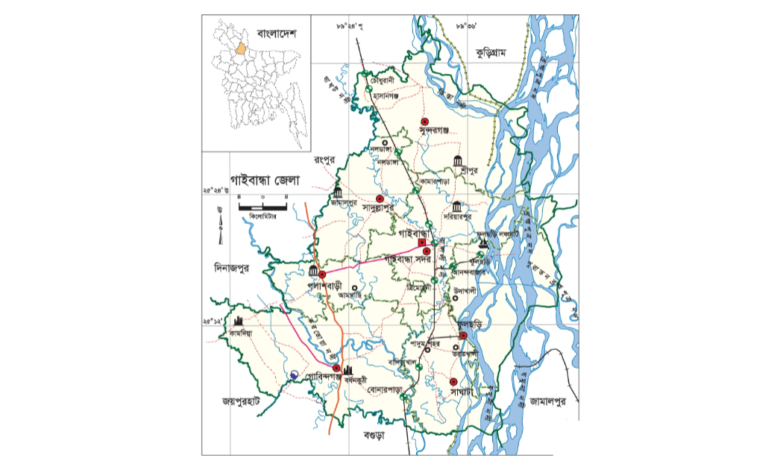 গাইবান্ধা জেলার উপজেলা কয়টি