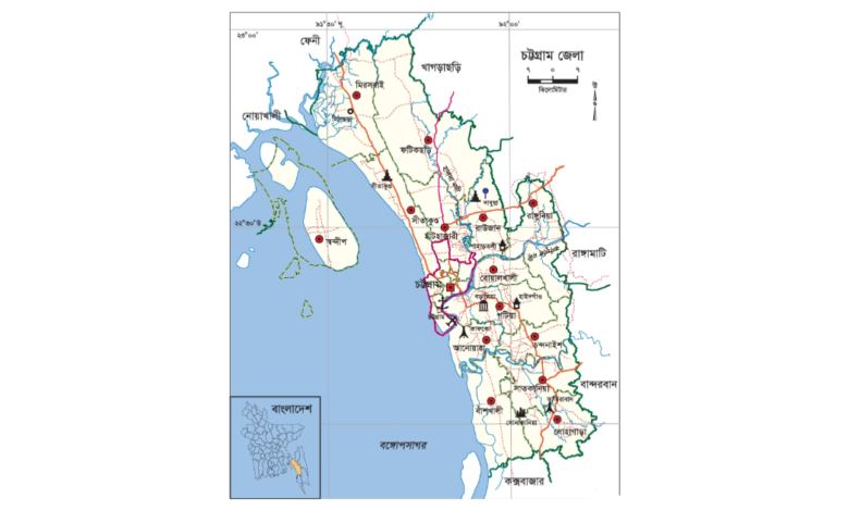 চট্টগ্রাম জেলার উপজেলা কয়টি