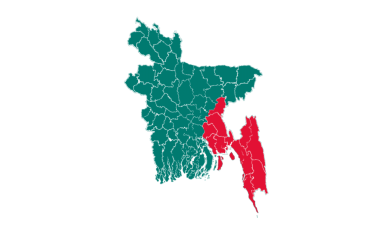 চট্টগ্রাম বিভাগের জেলা কয়টি ও কি কি