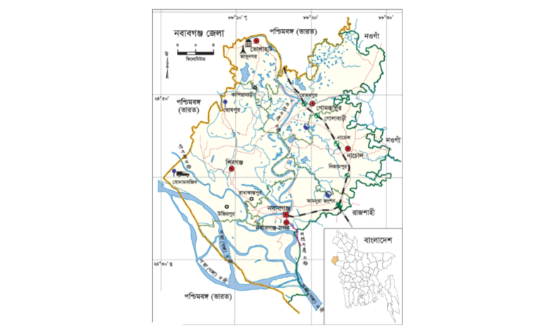 চাঁপাইনবাবগঞ্জ জেলার উপজেলা কয়টি