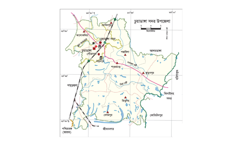 চুয়াডাঙ্গা জেলার উপজেলা কয়টি