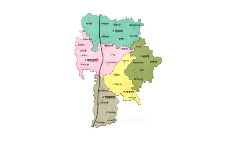 জয়পুরহাট জেলার থানা সমূহ