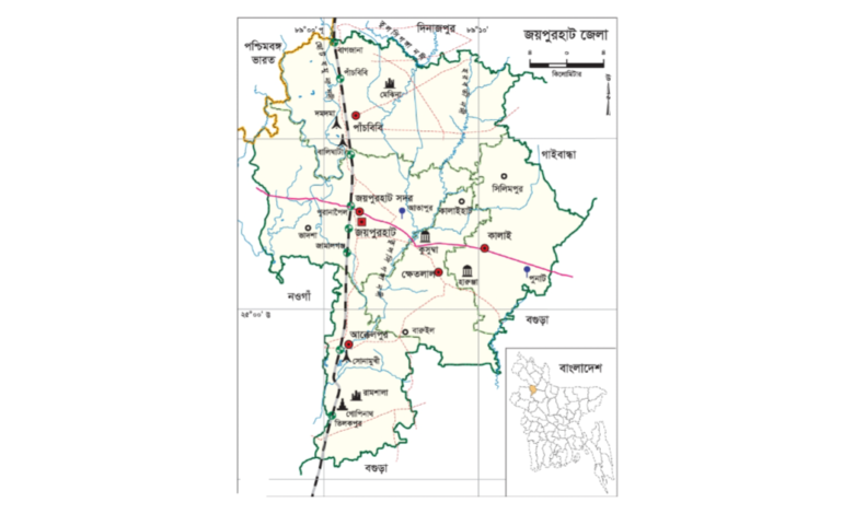 জয়পুরহাট জেলার উপজেলা কয়টি