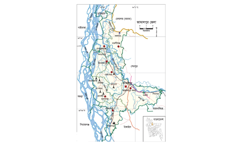 জামালপুর জেলার উপজেলা কয়টি