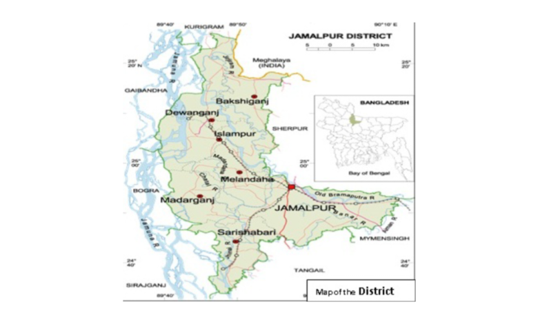 জামালপুর জেলা থানার নাম সমূহ