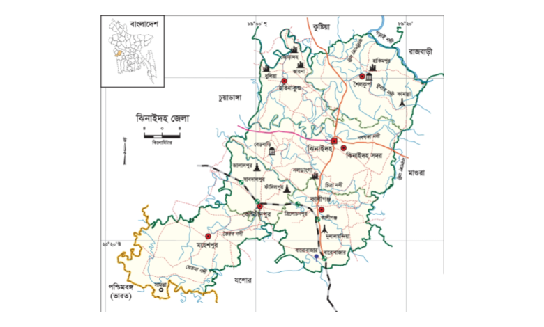 ঝিনাইদহ জেলার উপজেলা কয়টি