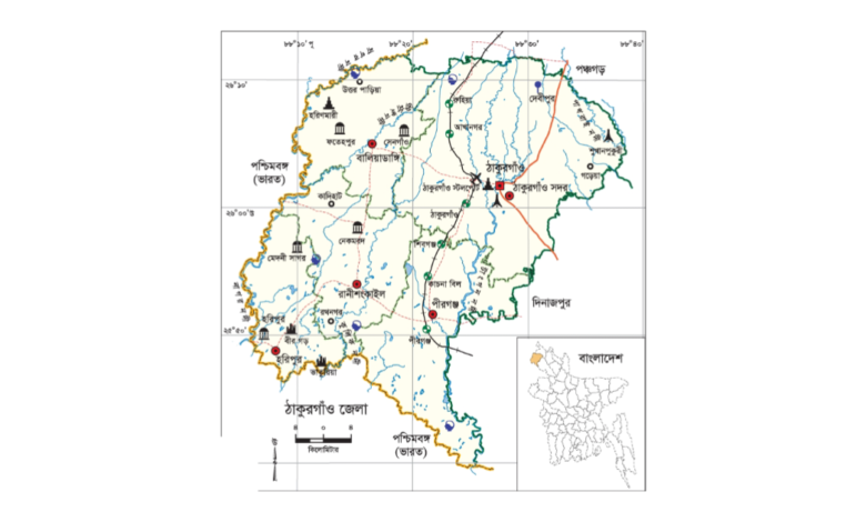 ঠাকুরগাঁও জেলার উপজেলা কয়টি