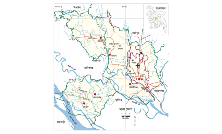 ঢাকা জেলার উপজেলা কয়টি