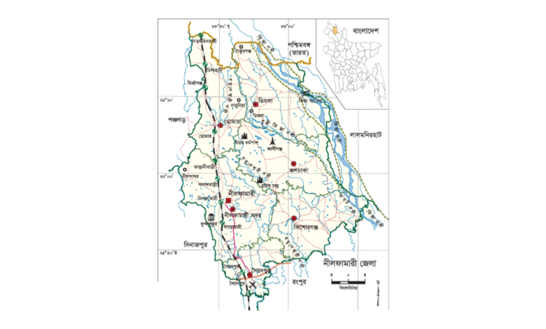 নীলফামারী জেলার উপজেলা কয়টি