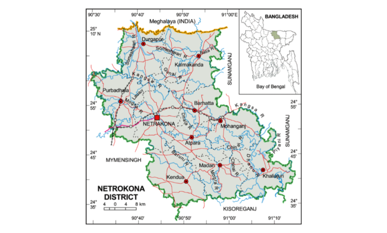নেত্রকোনা জেলার থানা সমূহ