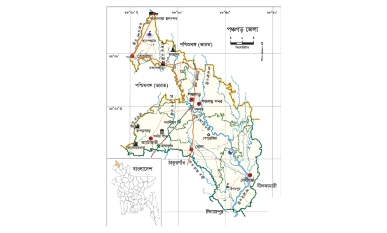 পঞ্চগড় জেলার উপজেলা কয়টি