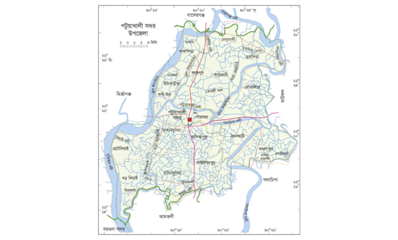 পটুয়াখালী জেলার থানা সমূহ