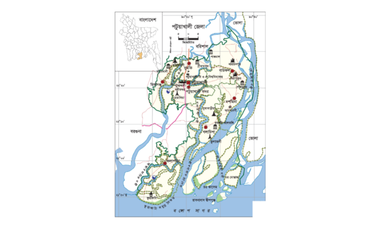 পটুয়াখালী জেলার উপজেলা কয়টি