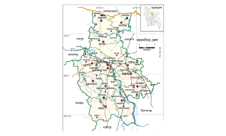 ময়মনসিংহ জেলার উপজেলা কয়টি