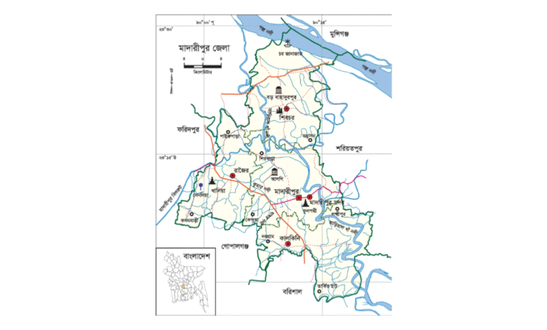 মাদারীপুর জেলার উপজেলা কয়টি