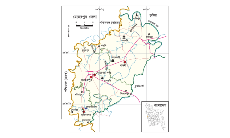 মেহেরপুর জেলার উপজেলা কয়টি