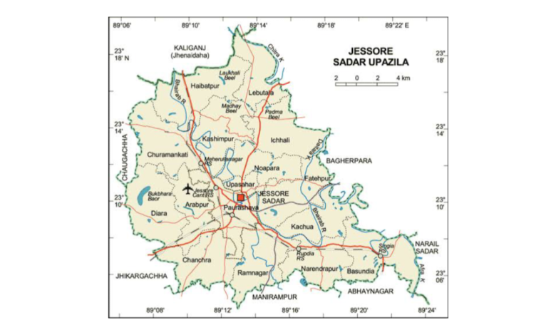 যশোর জেলার থানা সমূহ