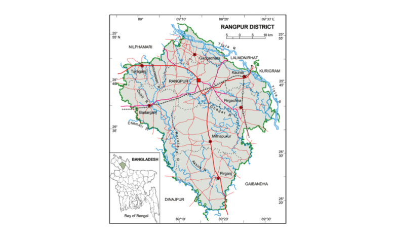 রংপুর জেলার থানা সমূহ