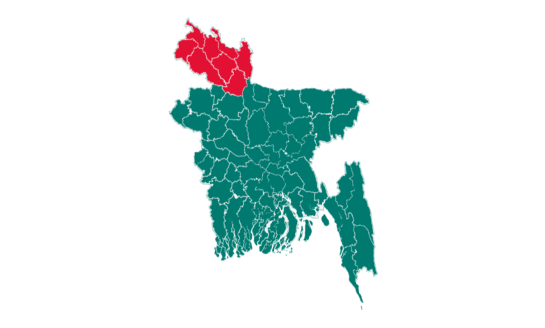 রংপুর বিভাগের জেলা কয়টি ও কি কি