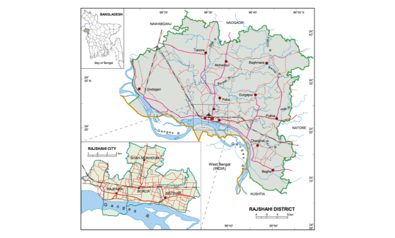 রাজশাহী জেলার থানা সমূহ