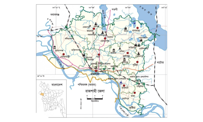 রাজশাহী জেলার উপজেলা কয়টি