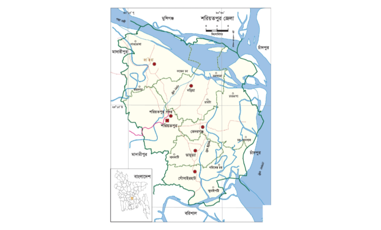 শরিয়তপুর জেলার উপজেলা কয়টি