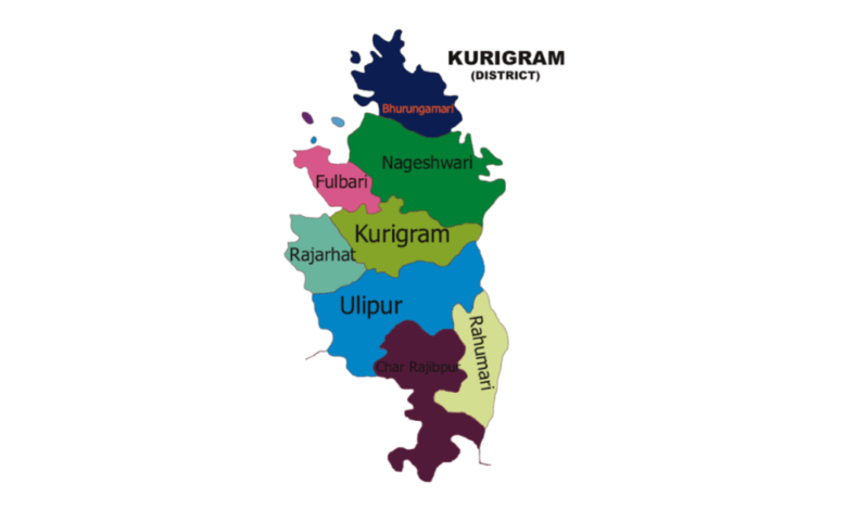 কুড়িগ্রাম জেলার পৌরসভা কয়টি ও কি কি