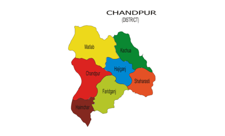 চাঁদপুর জেলার পৌরসভা কয়টি ও কি কি