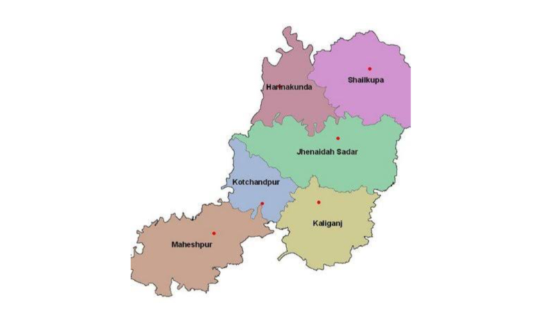 ঝিনাইদহ জেলার পৌরসভা কয়টি ও কি কি?