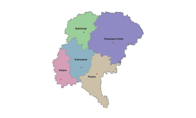 ঠাকুরগাঁও জেলার পৌরসভা কয়টি ও কি কি