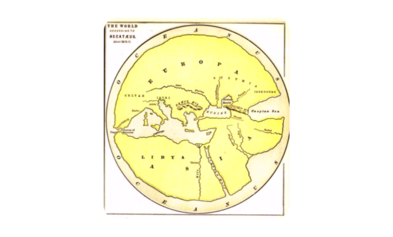 পৃথিবীর মানচিত্র প্রথম কে আঁকেন
