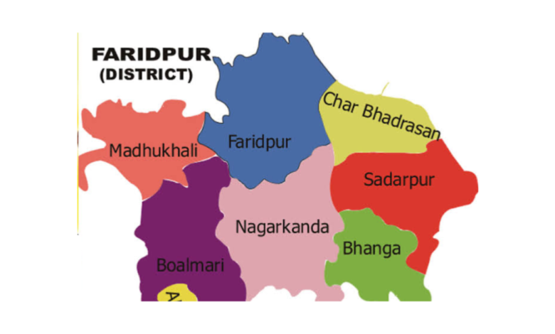 ফরিদপুর জেলার থানা সমূহ