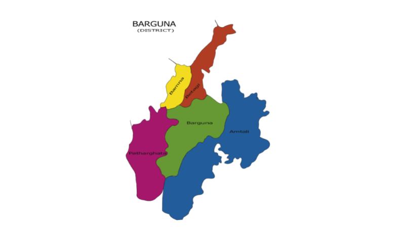 বরগুনা জেলার পৌরসভা কয়টি ও কি কি