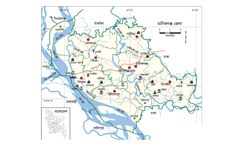 মানিকগঞ্জ জেলার থানা সমূহ