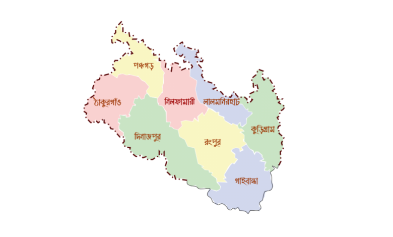 রংপুর বিভাগের আয়তন কত