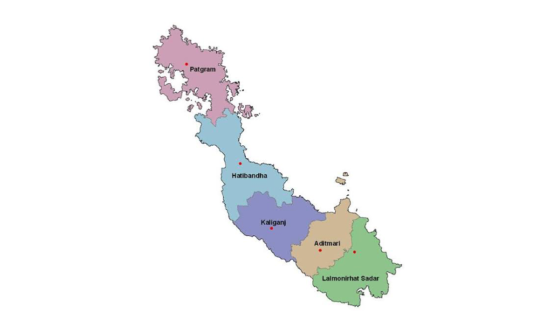 লালমনিরহাট জেলার পৌরসভা কয়টি ও কি কি