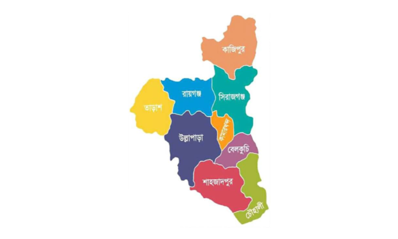 সিরাজগঞ্জ জেলার পৌরসভা কয়টি ও কি কি