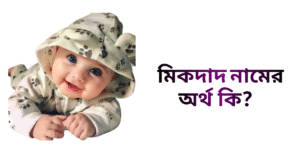 মিকদাদ নামের ইসলামিক অর্থ কি | মিকদাদ নামের ছেলেরা কেমন হয়